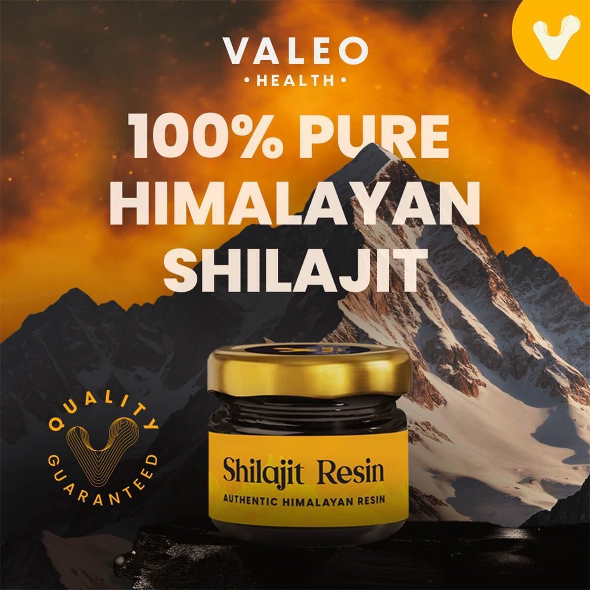 Valeo Pure Himalayan Shilajit Resin - Natural Energy Booster, 20g - Image 7