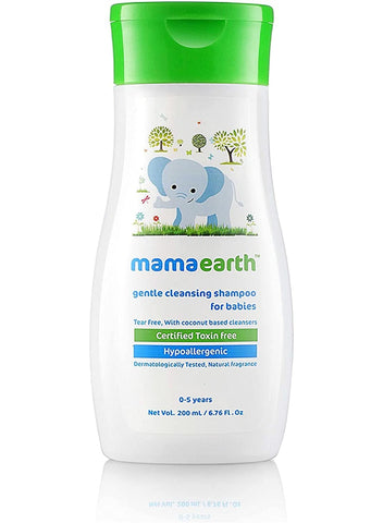 Mamaearth Gentle Cleansing Shampoo for babies 200 ml