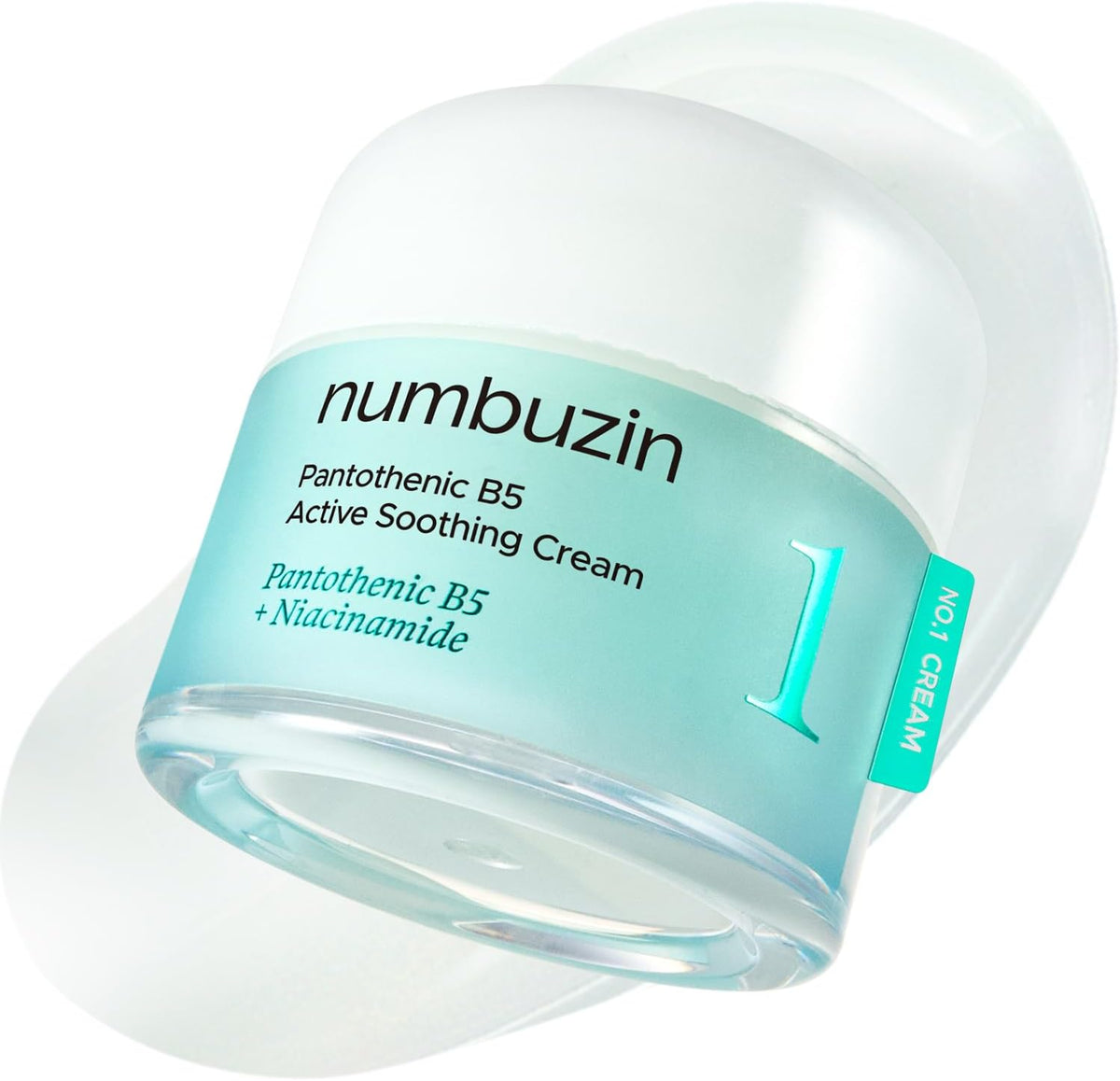 Numbuzin Pantothenic Active Soothing Cream - Face Moisturiser, 50ml