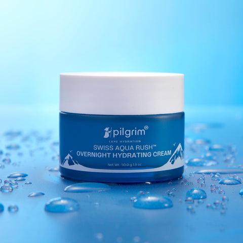 Pilgrim Swiss Aqua Rush Overnight Hydrating Face Cream 50g