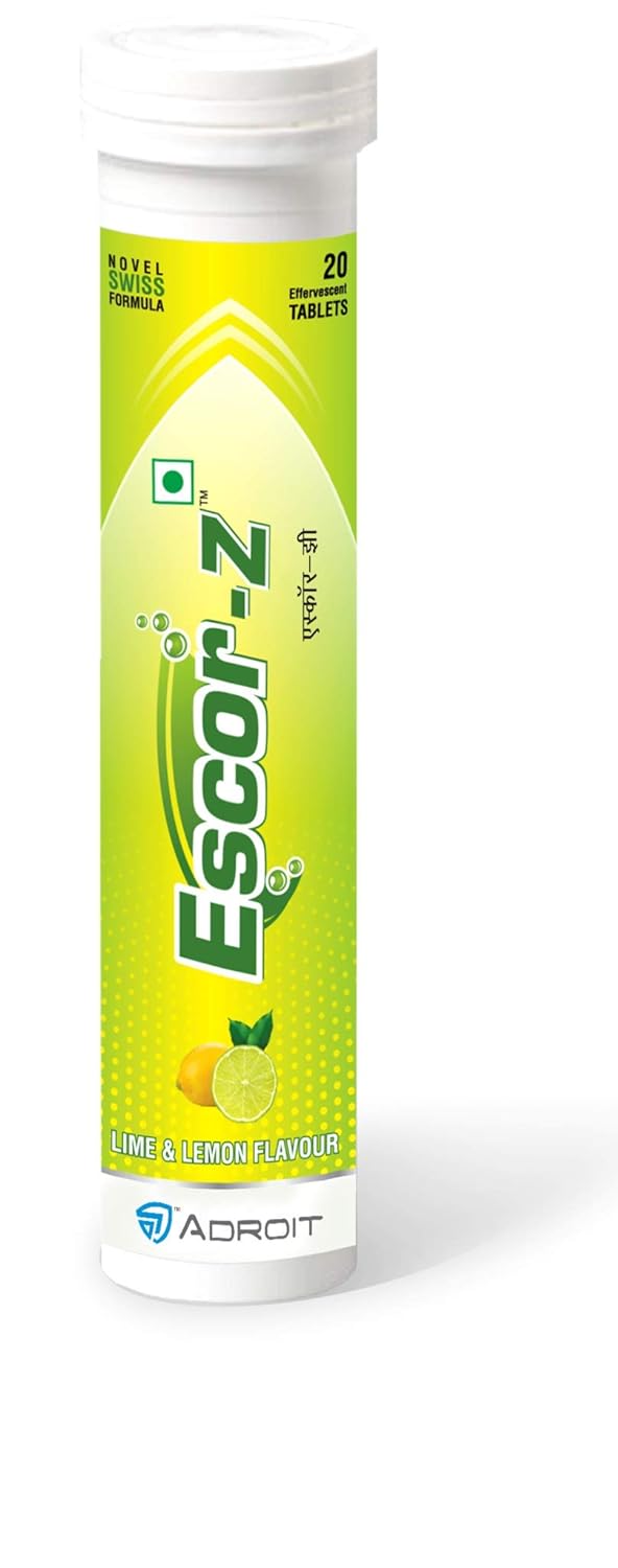 Glutone Vitamins & Minerals Effervescent Tablets Lime & Lemon - 20 Pack - Image 6