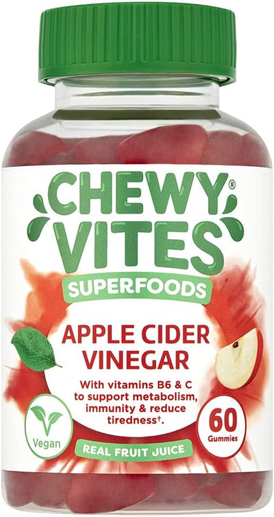 Chewy Vites Superfoods Apple Cider Vinegar Gummies 60's
