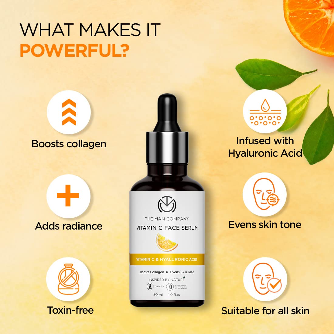 The Man Company Vitamin C Face Serum - 30ml - Image 6