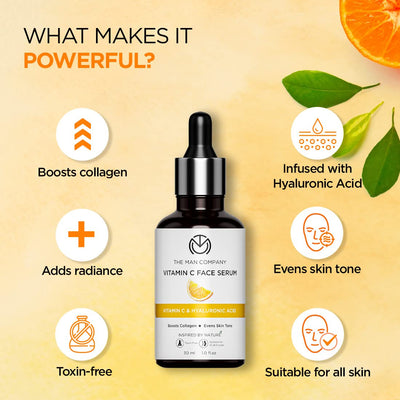The Man Company Vitamin C Face Serum - 30ml - Image 6