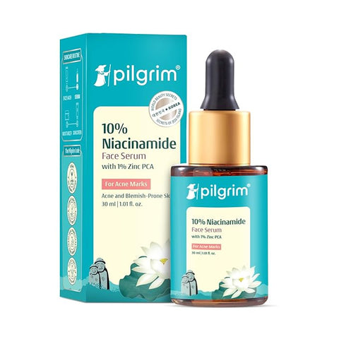 Pilgrim 10% Niacinamide Face Serum For Acne Marks 30ml