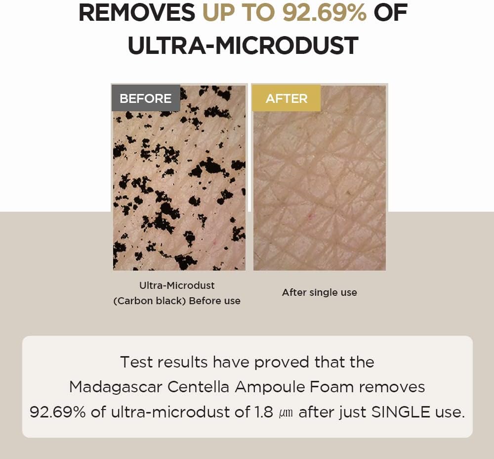 Skin1004 Madagascar Centella Ampoule Foam Face Cleanser, 125ml - Image 4