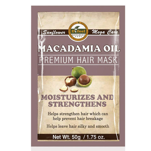 Difeel Premium Hair Mask Macadamia Oil 50G Pack