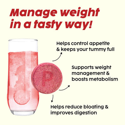 Plix Apple Cider Vinegar Daily Fizzy Tablets - Energy & Weight Support - 60 Tablets - Image 6