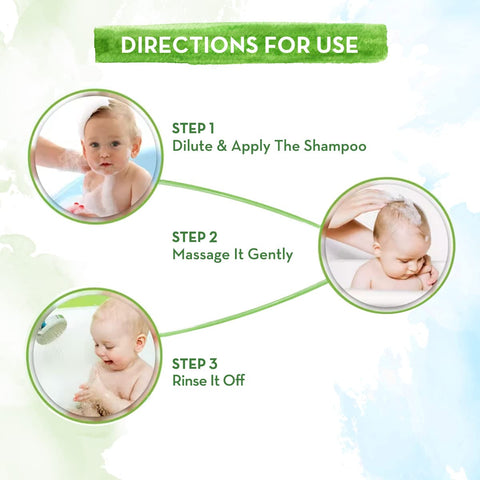 Mamaearth coco soft shampoo for babies with coconut milk & turmeric 400 ml