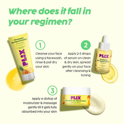 Plix Pineapple De-Pigmentation Dewy Serum - 30ml Face Treatment - Image 3