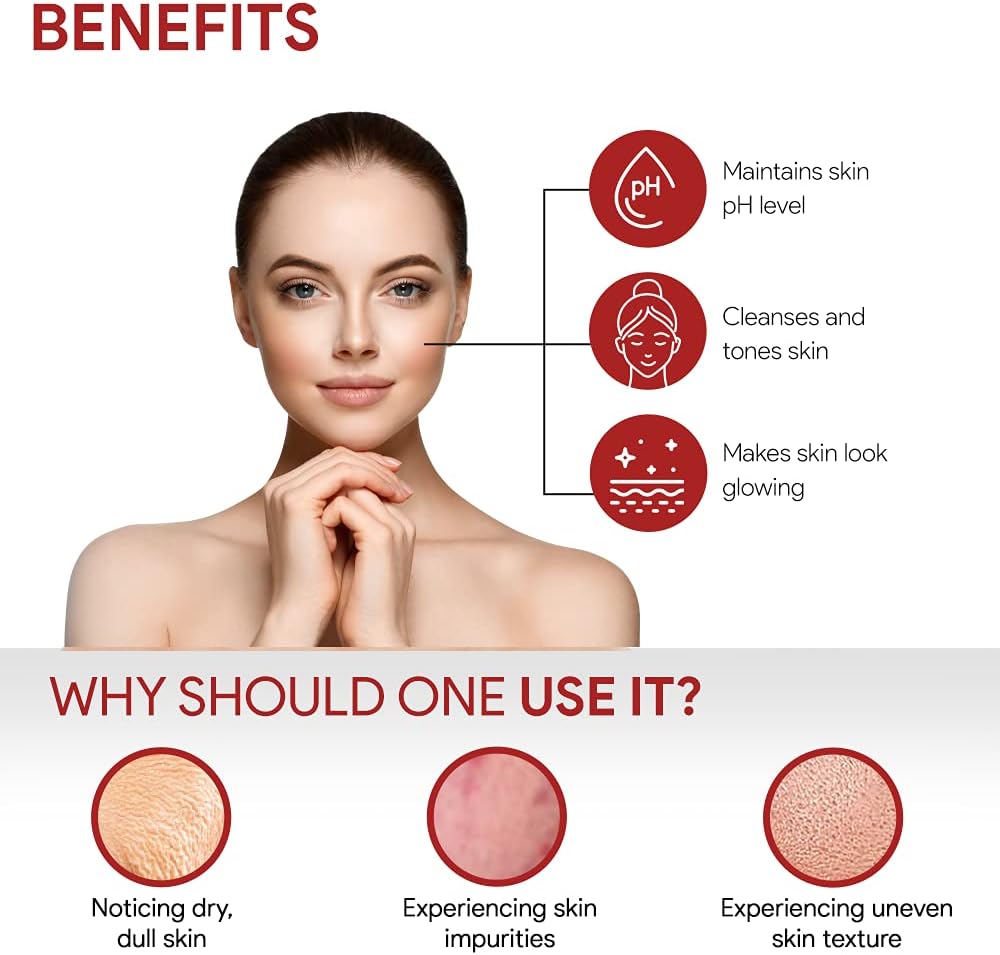 Good Vibes Rosehip Skin Clarifying Toner - Face Cleanser, 120 ml - Image 5