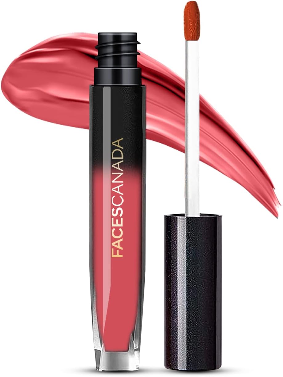 Faces Canada Comfy Silk Liquid Lip Color - Achiever Red 09 - Colour Cosmetics