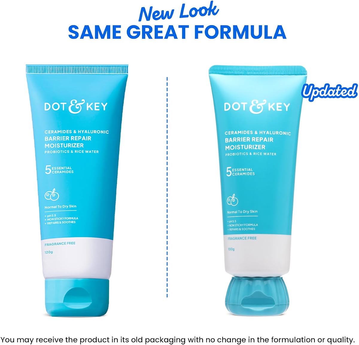 Dot & Key Ceramides Face Moisturiser with Hyaluronic Acid - Barrier Repair Cream, 100g - Image 7