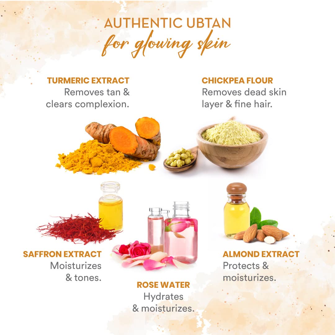 Wow Skin Science Ubtan Face & Body Scrub - Exfoliating Mask, 200ml - Image 4