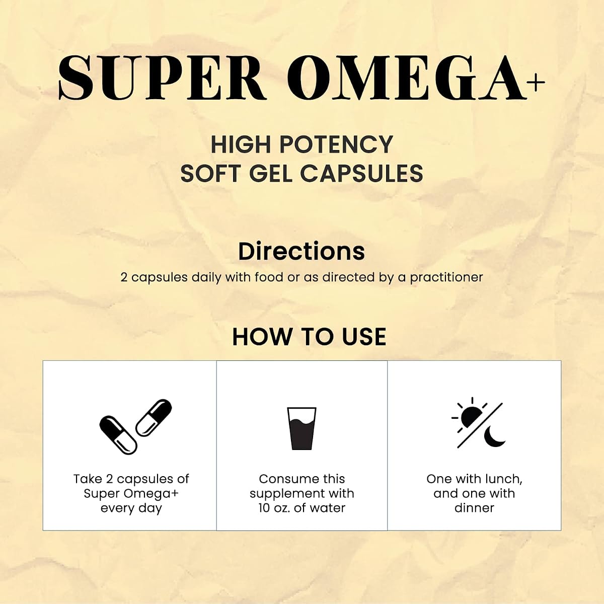 Valeo Super Omega+ Fish Oil 1200mg with EPA & DHA - 60 Softgels - Image 3