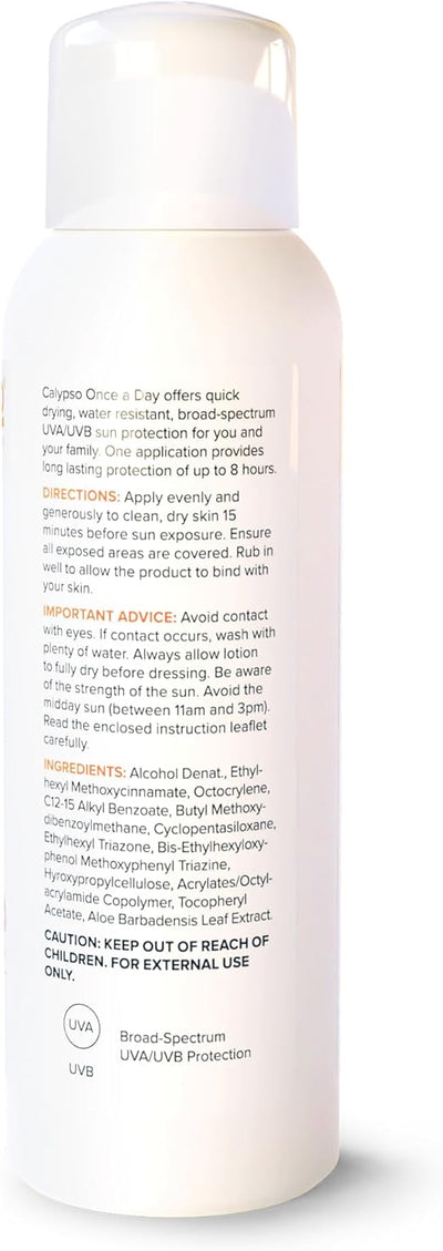 Calypso SPF50+ Once a Day Sun Care Lotion - 150ml - Image 4