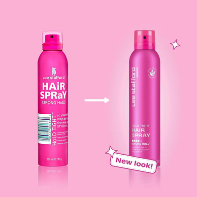 Lee Stafford Hair Spray Strong Hold, No Stiffness - 250ml - Image 3