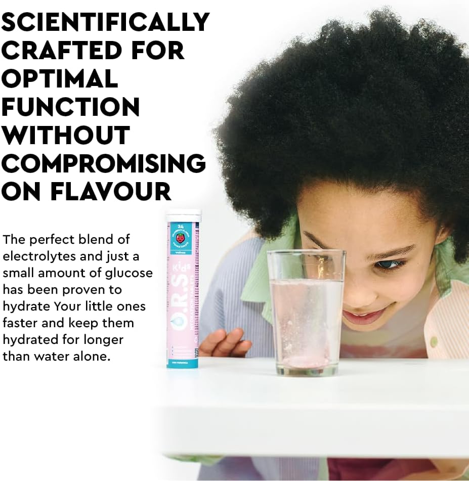 ORS Kids Hydration - Natural Strawberry Electrolyte Tablets, 24 Pack - Image 6