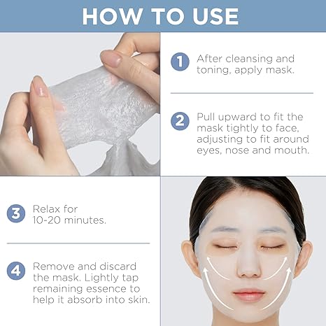 Mediheal Best Korean Watermide Essential Face Mask | 10 Hydrating And Moisturizing Sheet Masks | With Water 3X Complex | For All Skin Types