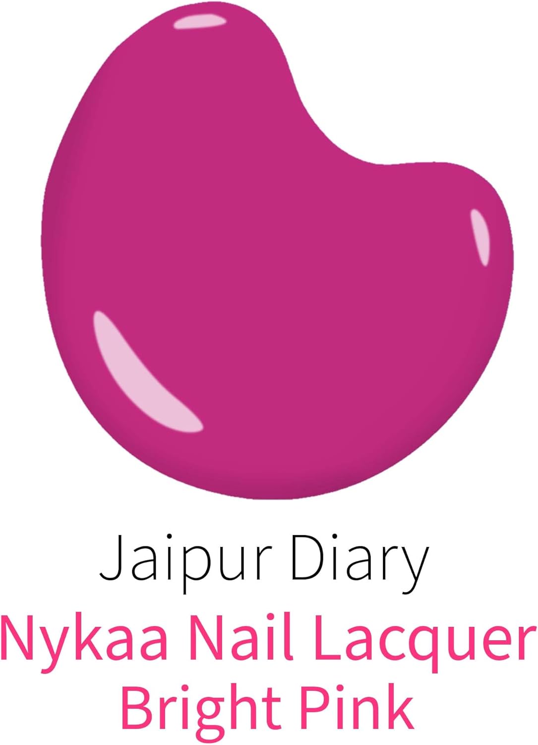 Nykaa Salon Shine Gel Nail Lacquer Jaipur Diary Shade 220 - 15ml - Image 3