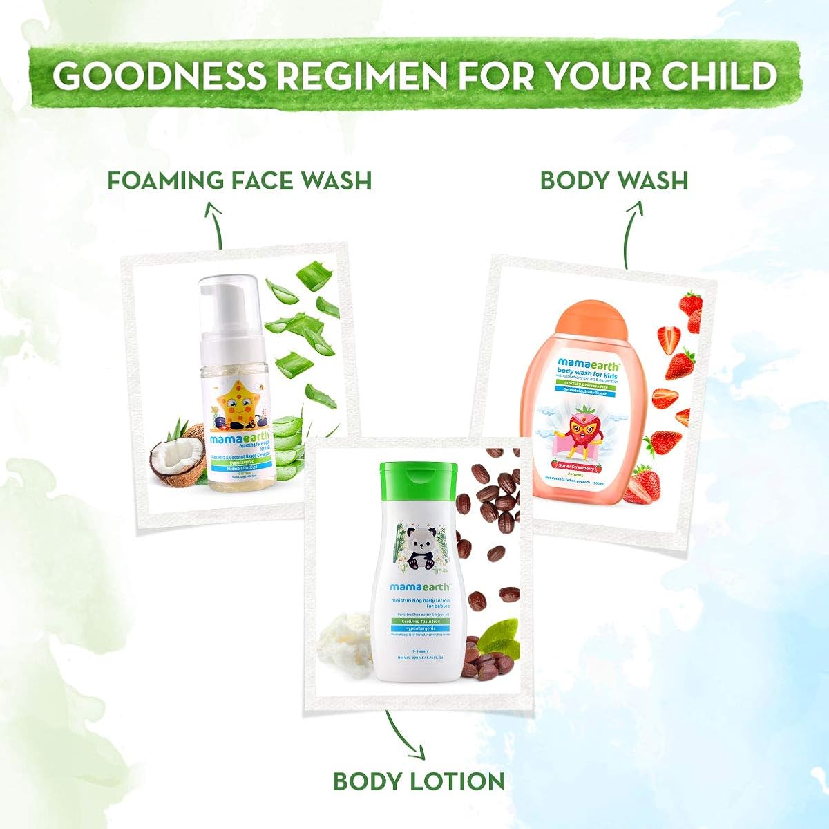 Mamaearth Super Strawberry Body Wash for Kids - with Strawberry & Oat Protein, 300 ml - Image 6