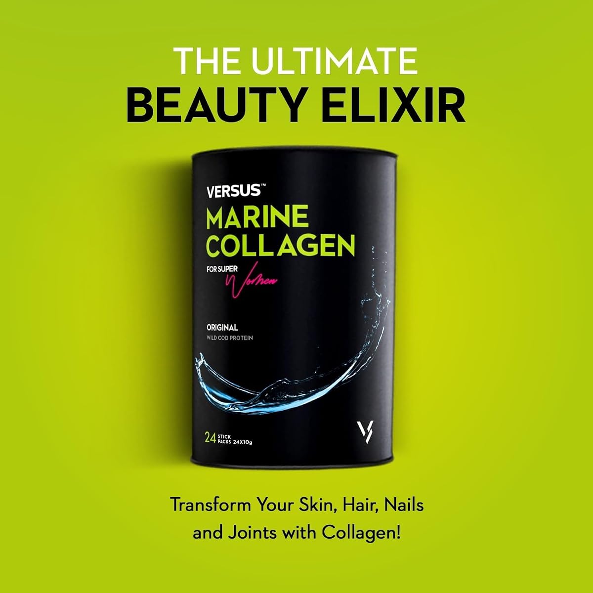 Vital Proteins Versus Marine Collagen Powder - Original Wild Cod Protein, 24 x 10g - Image 3