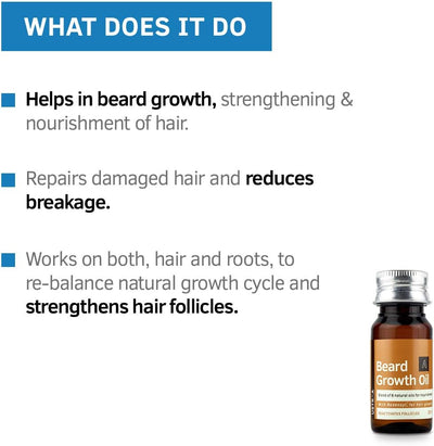 Ustraa Beard Growth Oil with Redensyl & Natural Oils, 35ml - Image 7