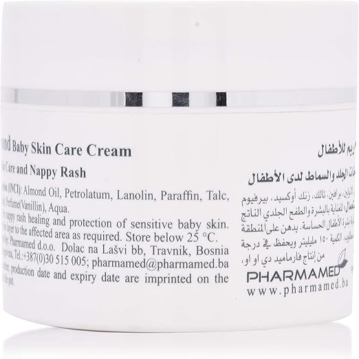 Pharmamed Almond Baby Skin Care Cream 150ml - Image 2