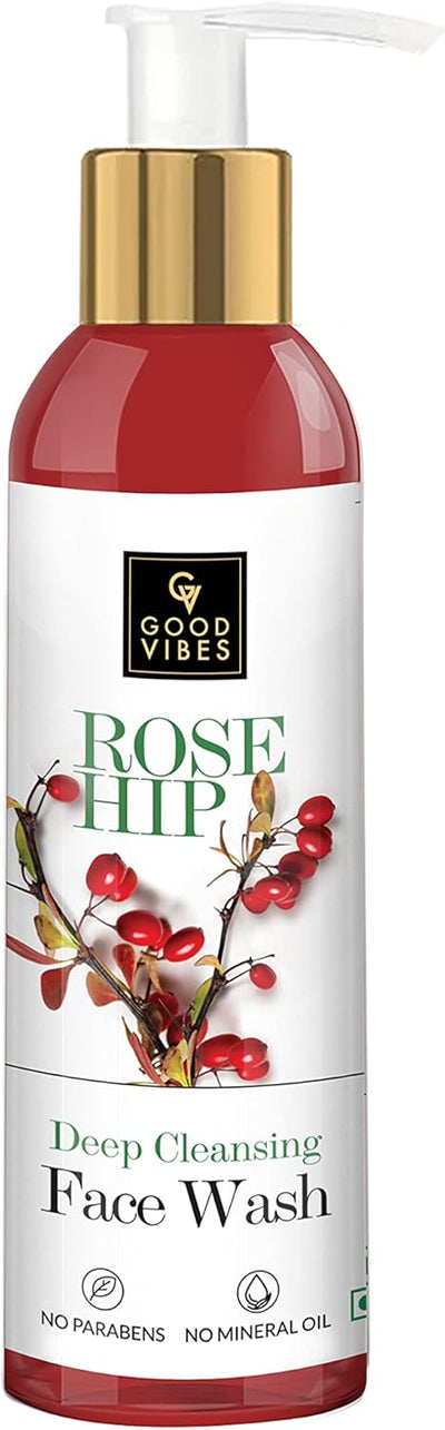 Good Vibes Rosehip Deep Cleansing Face Wash - 120 ml