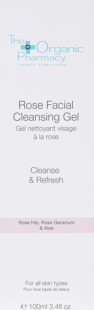 The Organic Pharmacy Rose Facial Cleansing Gel - 100ml - Image 2