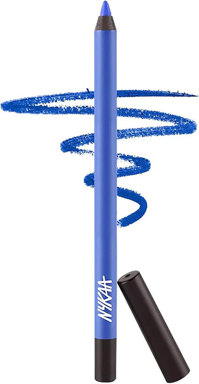 Nykaa Glamoreyes Eye Pencil - Blue Hex 01, Colour Cosmetics