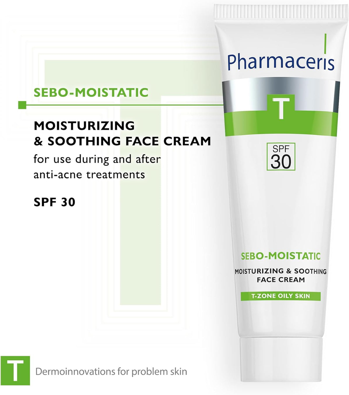 Pharmaceris Matt-Moistatic Cream - Face Moisturiser, 50ml - Image 2