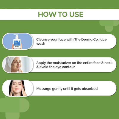 The Derma Co Face Moisturiser with 3% Vitamin E & Lactic Acid - 100g - Image 5