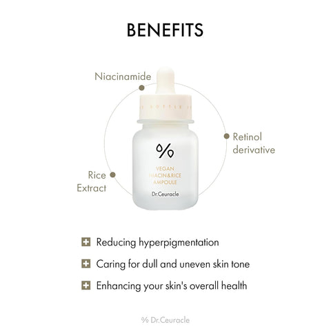Dr.Ceuracle Vegan Niacin&Rice Ampoule 30Ml