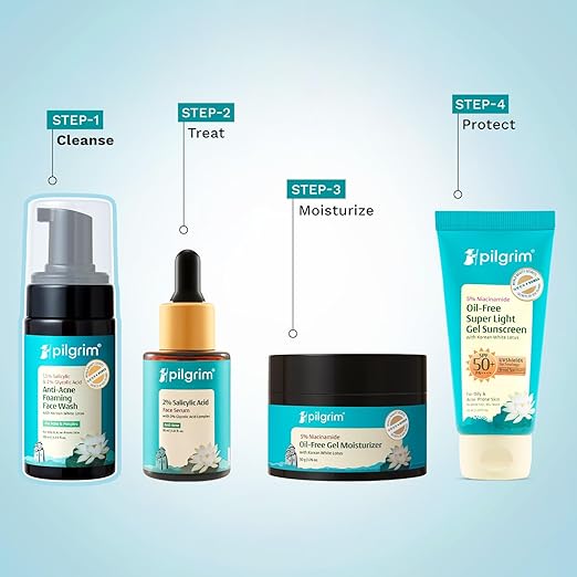 Pilgrim Salicylic & Glycolic Acid Foaming Face Wash - 120ml - Image 4