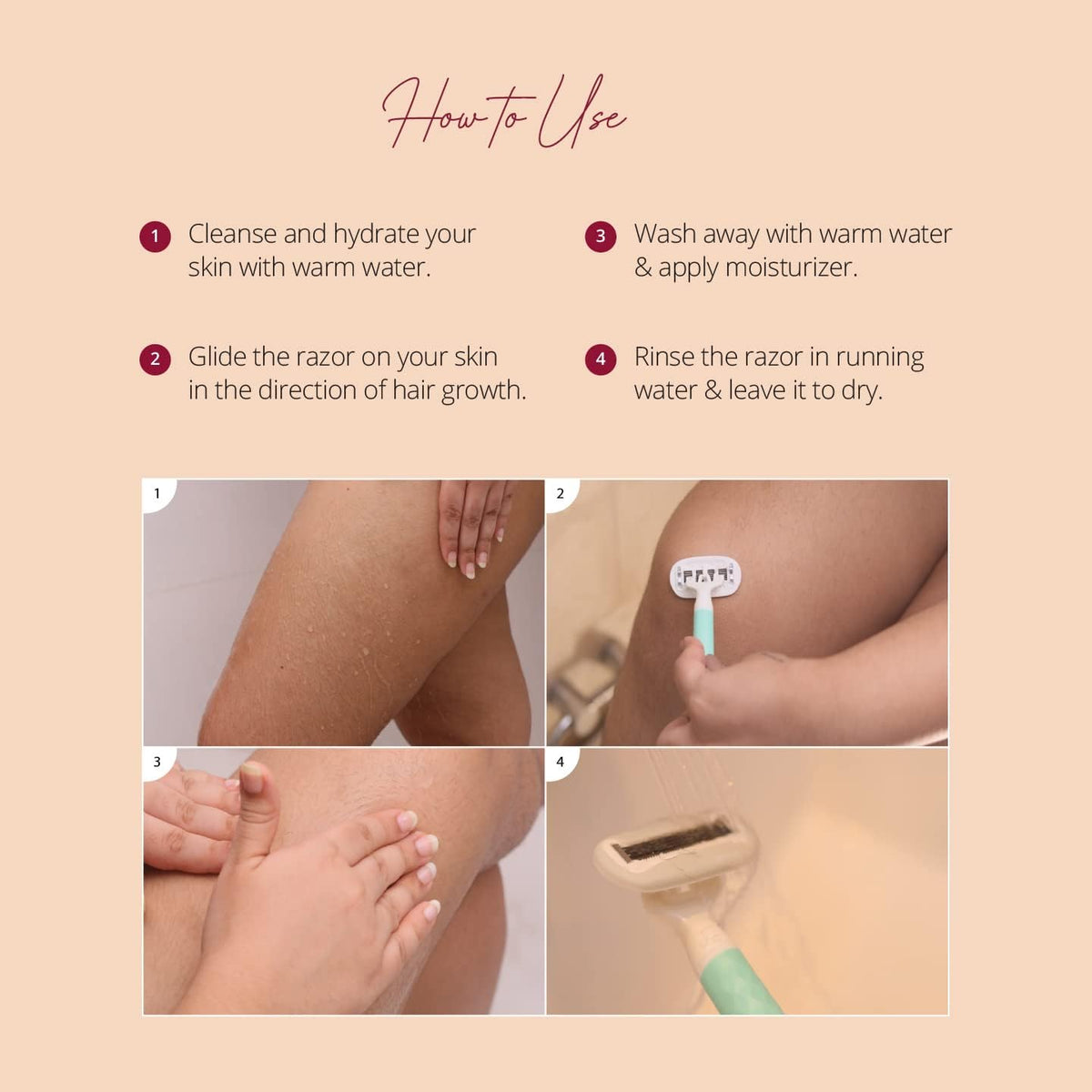 Carmesi Body Razor Swing - Aqua Delight, Feminine Care - Image 7