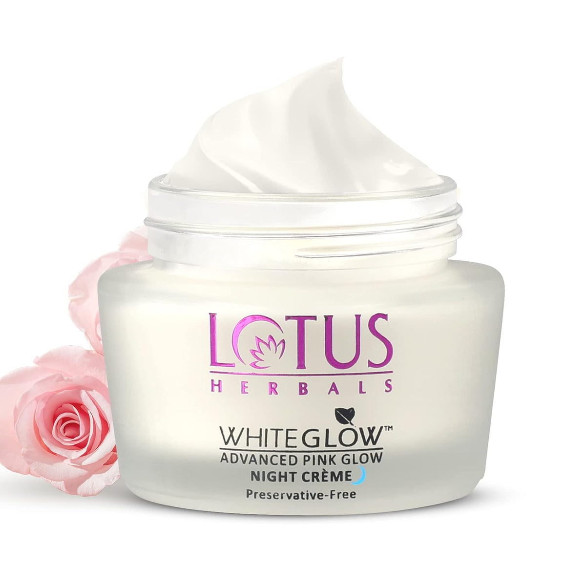 Lotus Whiteglow Advance Pink Glow Night Creme - 50gm