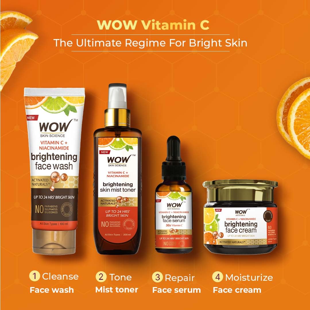 Wow Vitamin C Face Wash - 100ml - Image 6
