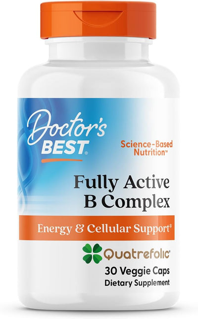 Dr Best Fully Active B Complex 30 Veggie Capsules - Vitamins & Minerals
