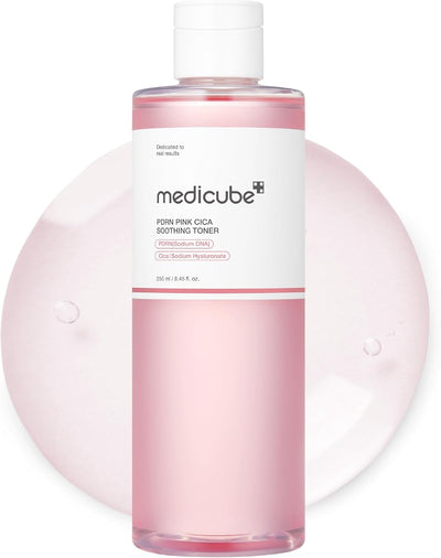 Medicube Salmon DNA PDRN Pink Cica Soothing Toner - 250ml