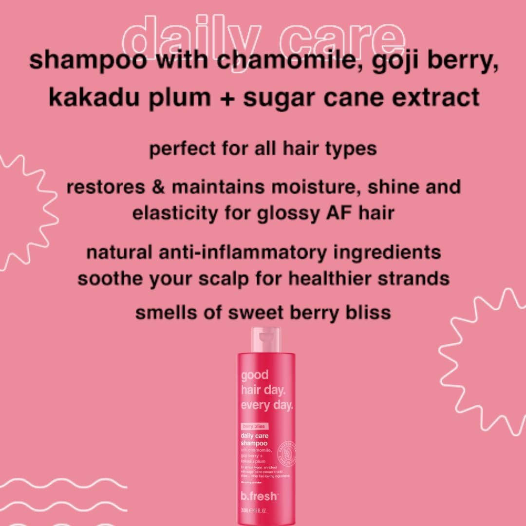 Bfresh Daily Care Shampoo with Chamomile & Goji Berry - 355ml - Image 3