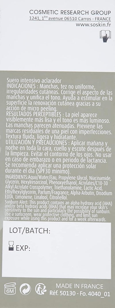 Soskin W+ Intense Clarifying Face Serum, 30ml - Image 3