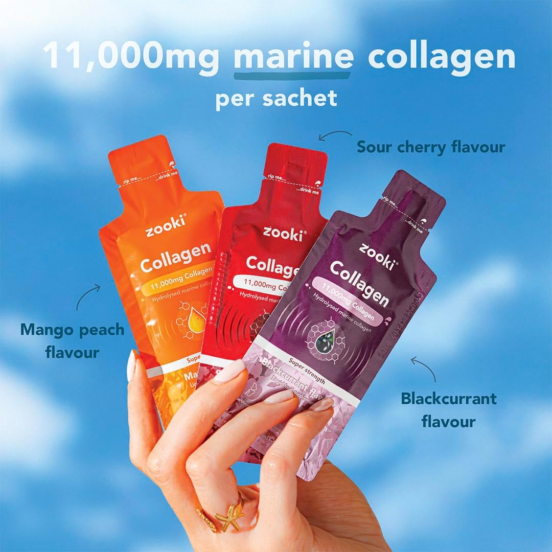 Zooki Super Collagen Mango Peach - 11,000mg, 14 Pack - Image 6