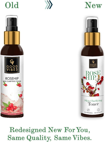 Good Vibes Rosehip Skin Clarifying Toner - Face Cleanser, 120 ml - Image 2