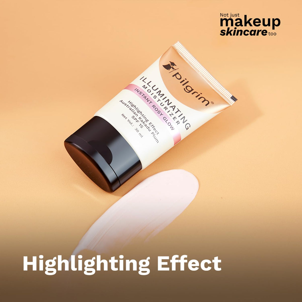 Pilgrim Illuminating Glow Face Moisturizer with Kakadu Plum SPF 15 - 30ml - Image 3