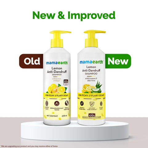 Mamaearth Lemon Anti-Dandruff Shampoo 400 ml