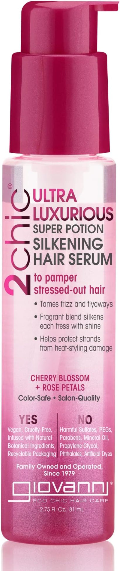 Giovanni 2chic® Ultra-Luxurious Silken Hair Serum, 2.75oz