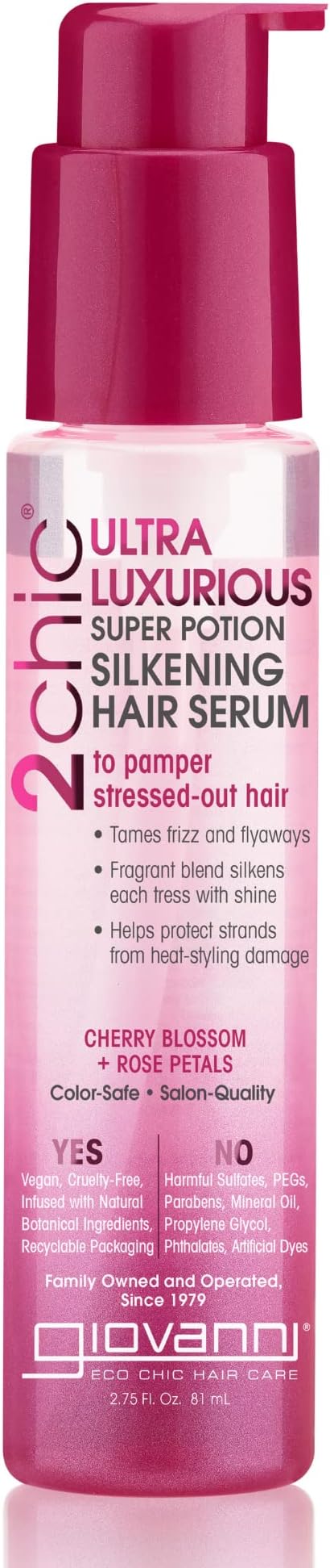 Giovanni 2chic® Ultra-Luxurious Silken Hair Serum, 2.75oz