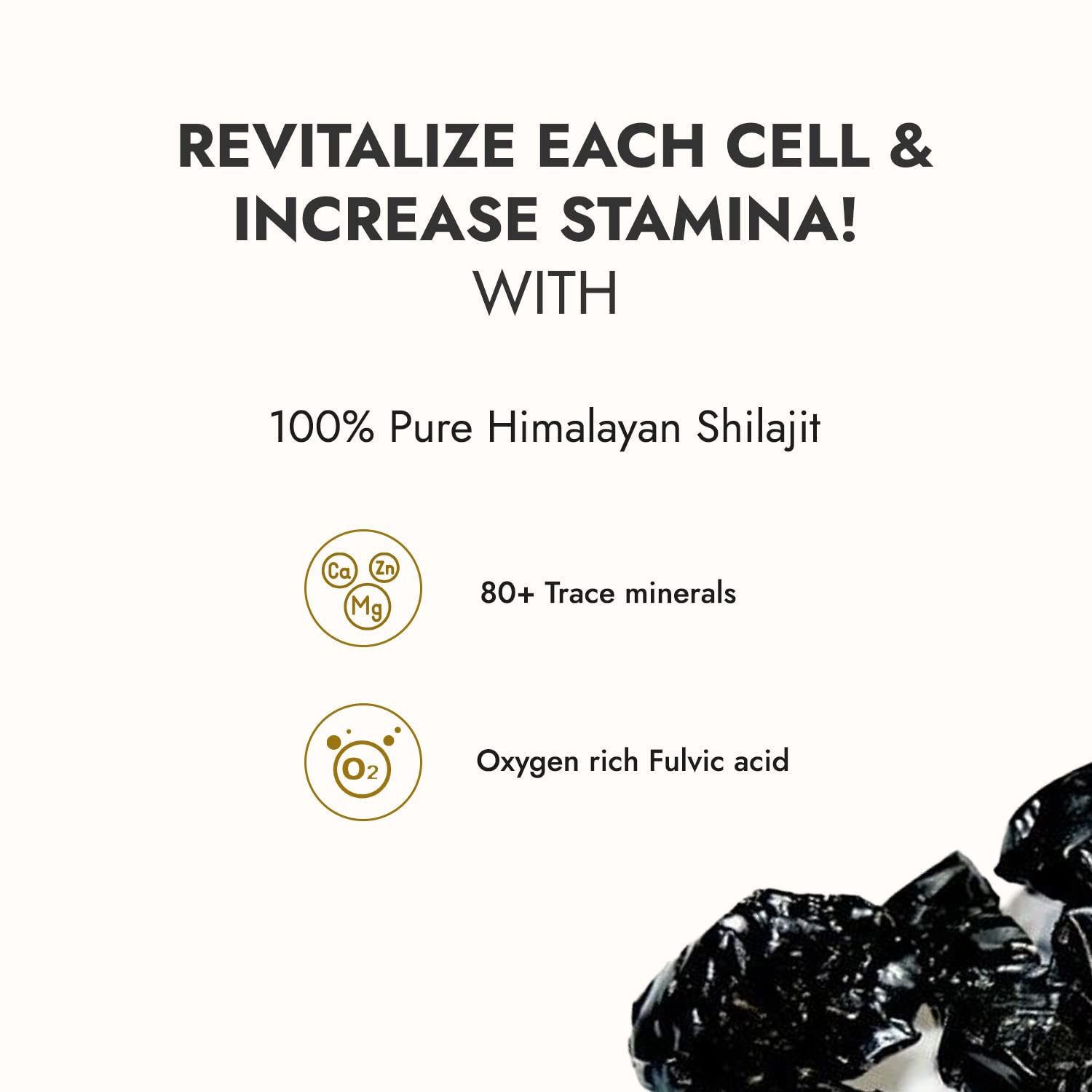 Kapiva Himalayan Shilajit Resin For Endurance and Stamina Pack Of 2 20 g