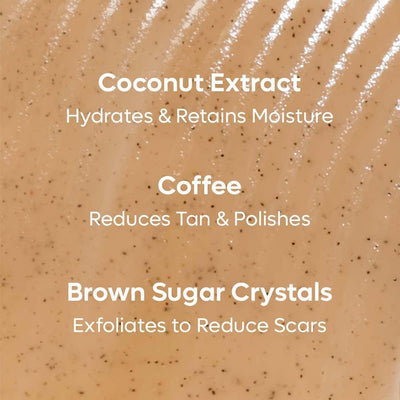 mCaffeine Coffee Sugar Body Scrub with Coconut - 200g - Image 7